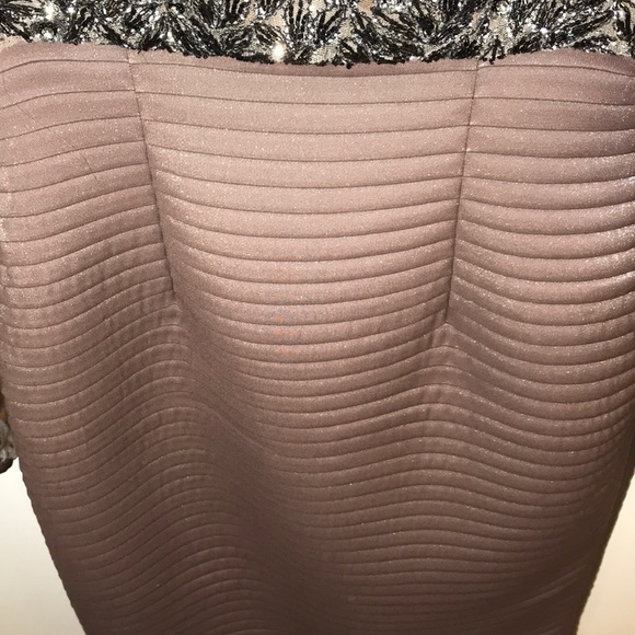 Kay Unger cocktail dress in beautiful pale mauve - Picture 7 of 8